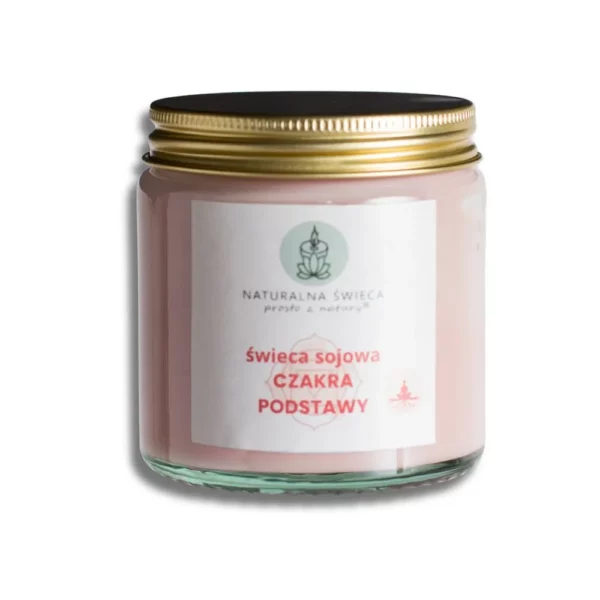 swieca-czakra-podstawy swieca-czakralna-harmonizuje-czakre-podstawy-packshot-szklany-sloiczek-ze-zlota-nakretka